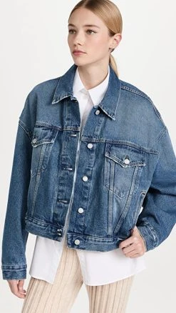 Acne Studios Denim Jacket Mid Blue