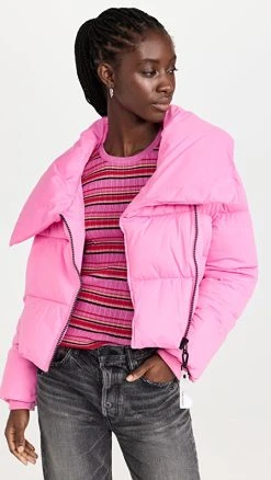 Avec Les Filles Duver Puffer Winter Pink