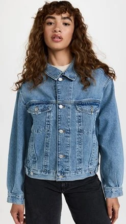 AGOLDE Charli Oversized Denim Jacket Debate