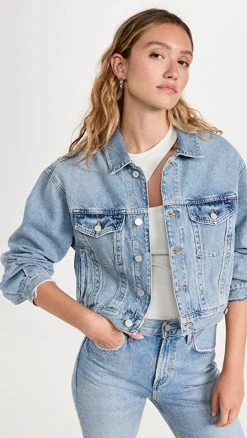 AGOLDE Shrunken Charli Jacket Immortal