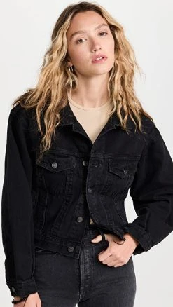 AGOLDE Shrunken Charli Jacket Jagged