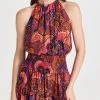 A.L.C. Cory Dress Pink Cobalt Multi