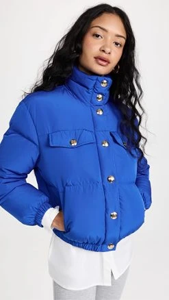 ANINE BING Landon Jacket Blue