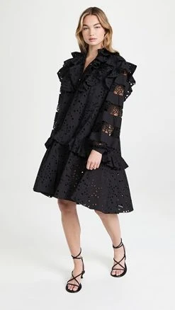 STAND STUDIO SHOP 5 ANYANGO MPINGA Lia Mini Dress Black