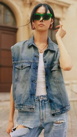 ASKK NY Denim Vest Bogart