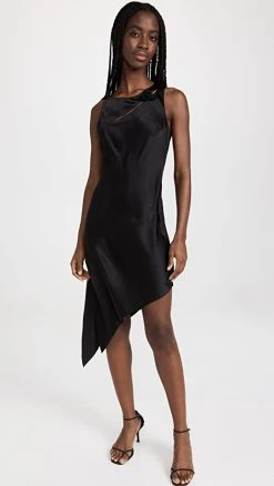 Amanda Uprichard Rosemarie Dress Black