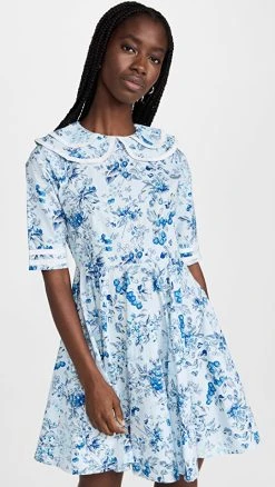 BATSHEVA Kent Dress Bramble