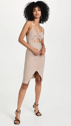 BB Dakota Take A Peek Dress Natural