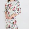 ByTiMo Bubble Ruching Dress Flora