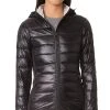 Canada Goose Hybridge Lite Long Coat Black