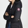 Canada Goose Camp Hooded Jacket Black