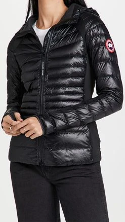 Canada Goose Hybridge Lite Hoodie Black