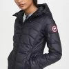 Canada Goose Abbott Hooded Jacket Black