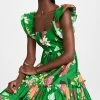 Cara Cara Lexa Dress Punch Floral Green