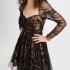 Cara Cara Ritchie Dress Multi Jacobean Black