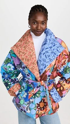 STAND STUDIO SHOP 15 CeliaB Snowdon Coat Multi