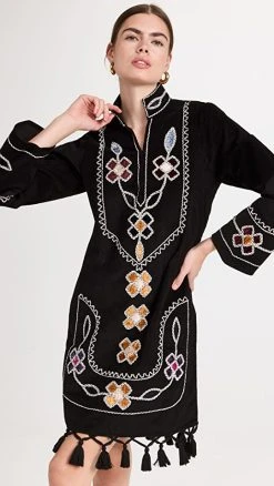 Figue Catalina Dress Black