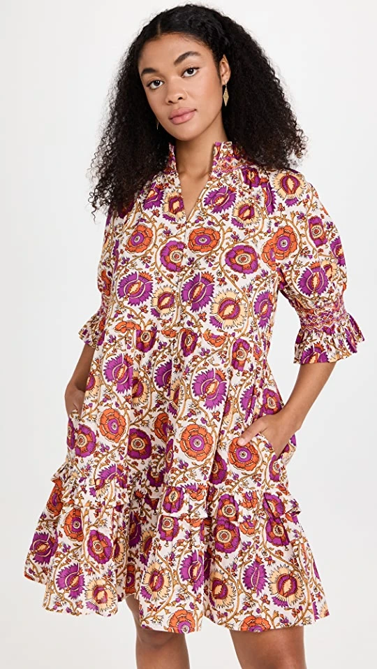 Figue Halima Dress Flowering Vine White 1 Figue Halima Dress Flowering Vine White