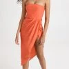 GAUGE81 Lica Short Dress Coral