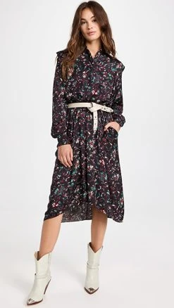 Isabel Marant Étoile Okleya Dress Black
