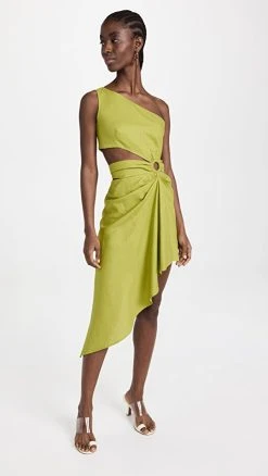 Just BEE Queen Corey Dress Kiwi
