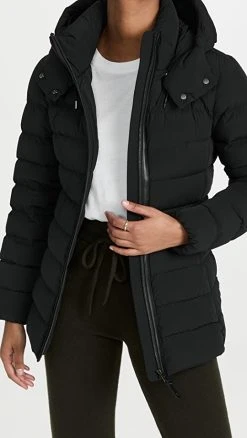 Mackage Jazmin Puff Coat Black