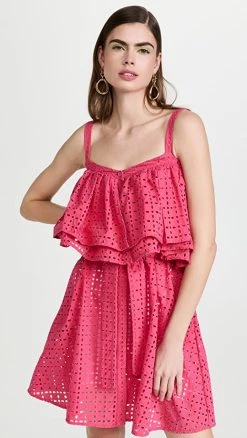 MSGM Eyelet Dress Anguria