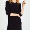 Norma Kamali Kamali Kulture Go Crew Neck Dress Black