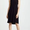 Norma Kamali Kamali Kulture Sleeveless Swing Dress Black
