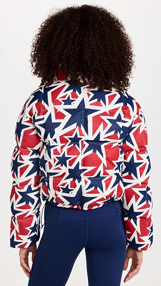 Perfect Moment Nevada Duvet Jacket Navy/Snow White/Red 2 Perfect Moment Nevada Duvet Jacket Navy/Snow White/Red - Image 2