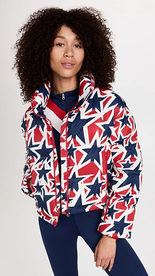 Perfect Moment Nevada Duvet Jacket Navy/Snow White/Red 1 Perfect Moment Nevada Duvet Jacket Navy/Snow White/Red