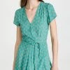 Rolla's Cleo Emmylou Wrap Dress Teal