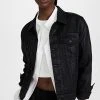 7 For All Mankind Classic Coated Trucker Jacket Rabbit Hole