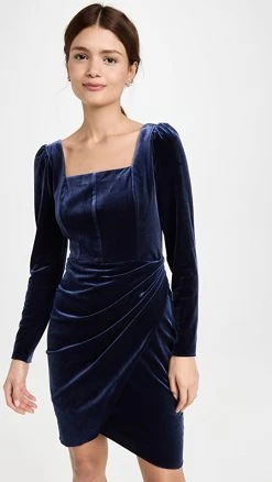 Shoshanna Soho Dress Indigo