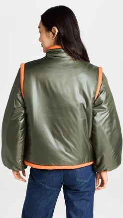 SIEDRES Bovi Jacket Khaki -STAND STUDIO SHOP siedr3001310719 1663283489872 2 0. UX540 . QL90
