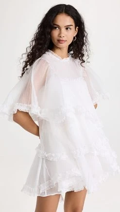 STAND STUDIO SHOP 37 Stella Nova Skylar Dress White