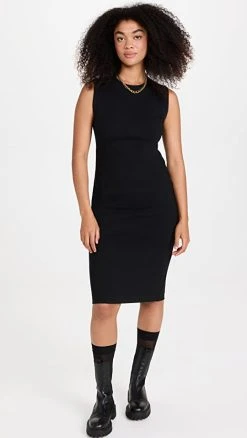 SPANX Perfect Fitted Dress Classic Black