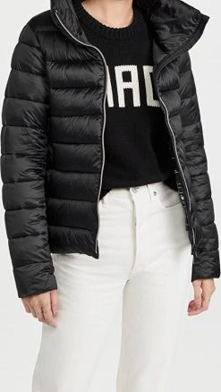 Save The Duck Elsie Short Puffer Jacket Black