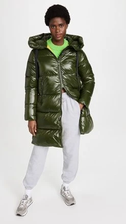 Save The Duck Isabel Jacket Pine Green