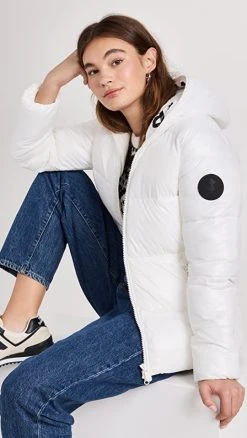 Save The Duck Lois Jacket Off White
