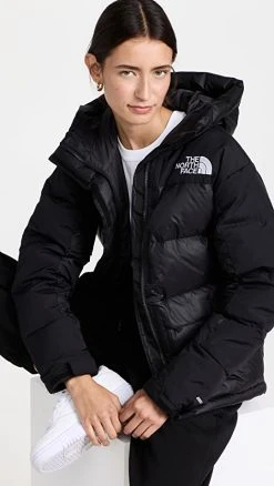 The North Face Logo Down Parka TNF Black