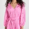 Velvet Gracie Dress Pink