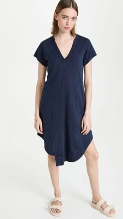 Wilt Shifted Shirttail Dress Darkness